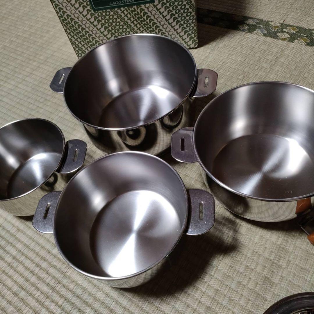 未使用】 ラゴスティーナ チポラ スタンダード セット キャセロール 鍋