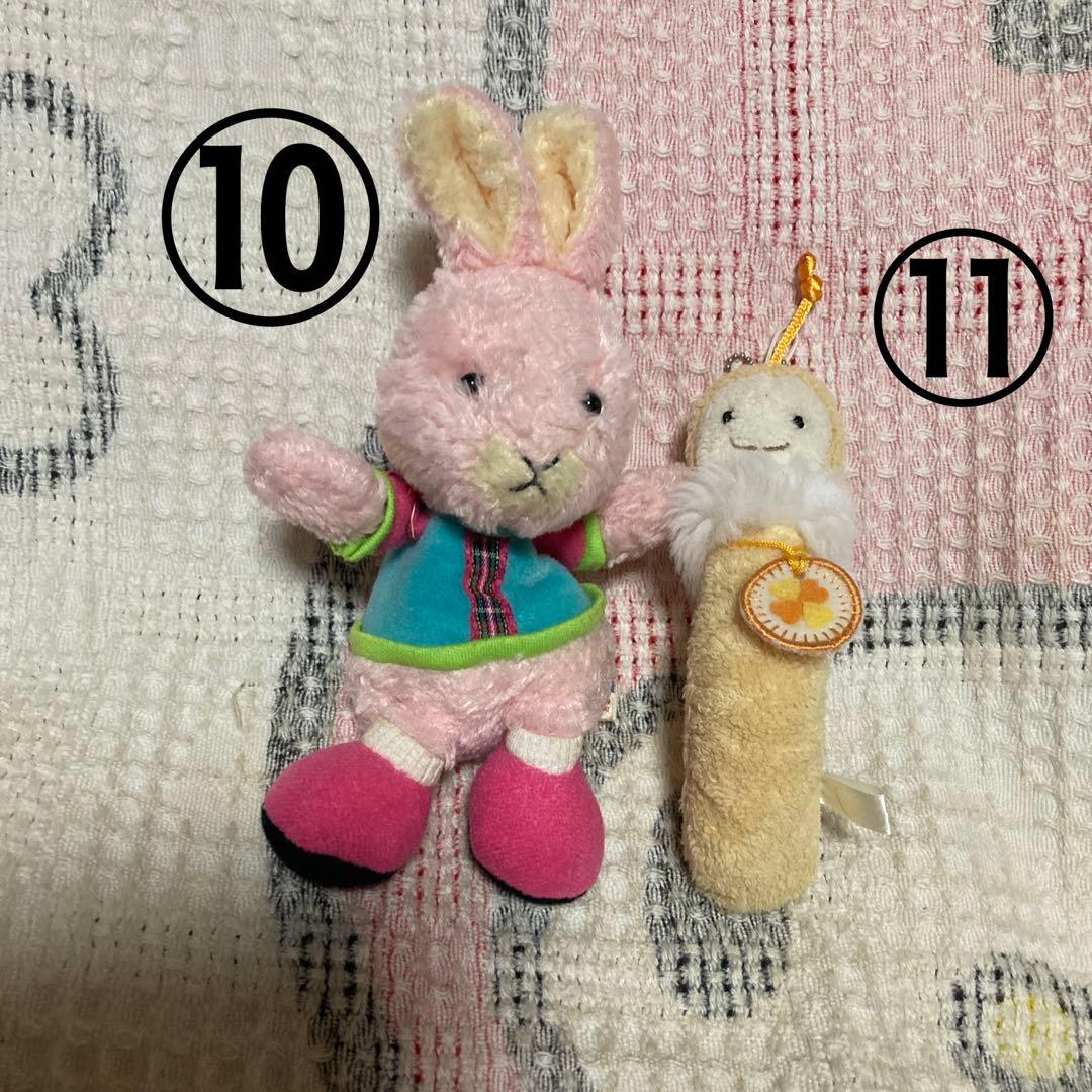 SHINADA nao's stuff ぬいぐるみ＆マスコット　14コ　中古