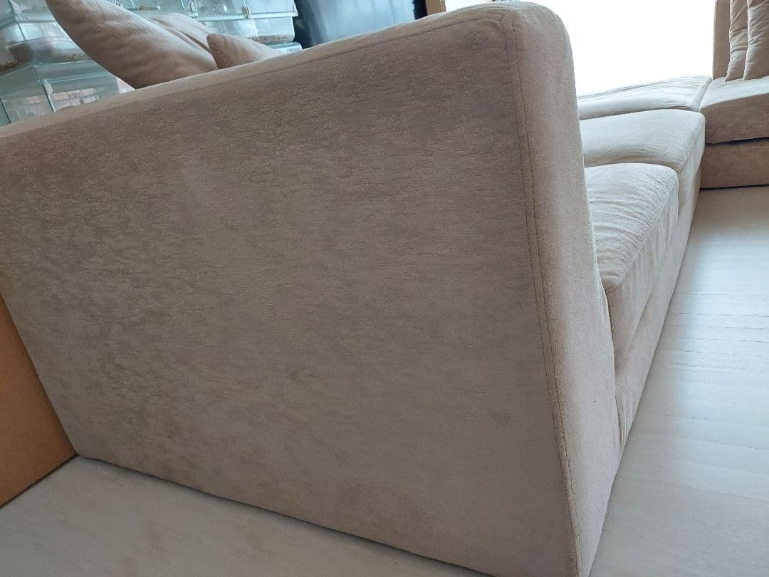 【shoooko】最終値下げ↓送料込み30000円ベージュコーナーソファー