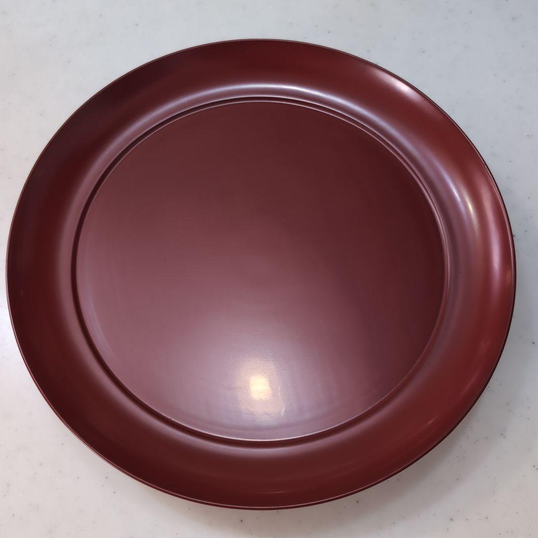 浄法寺塗　大皿　椿皿