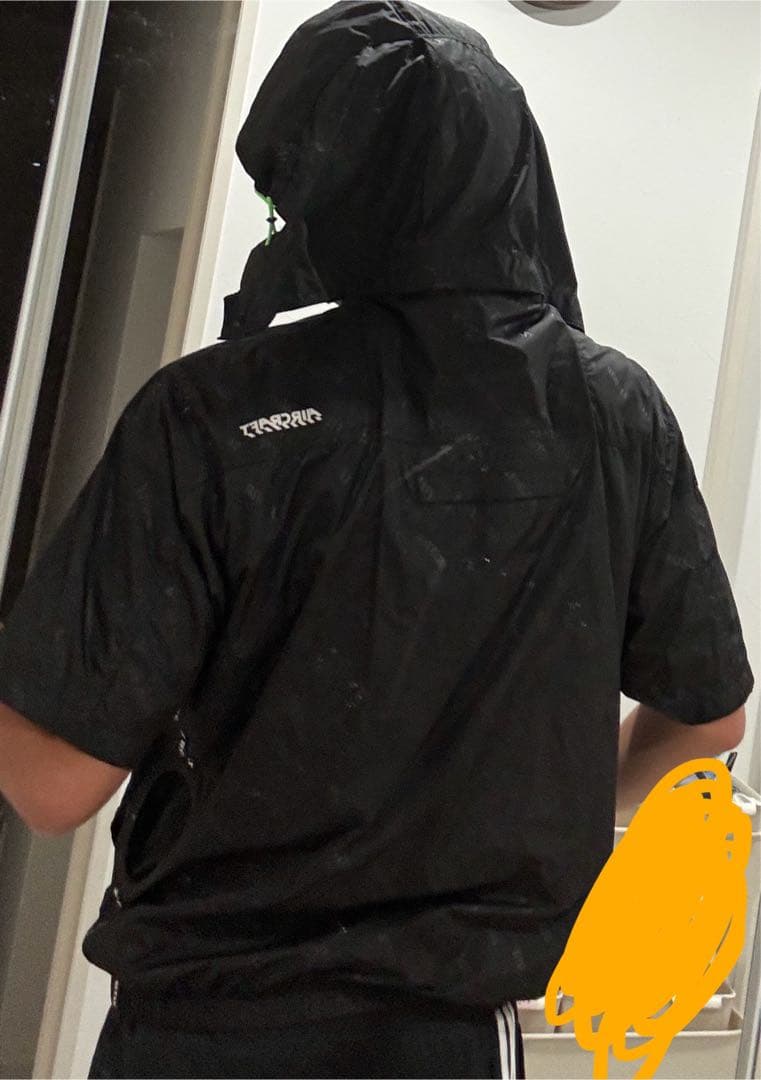 Burtle 空調服 ブラック ファン付き　サイズX L