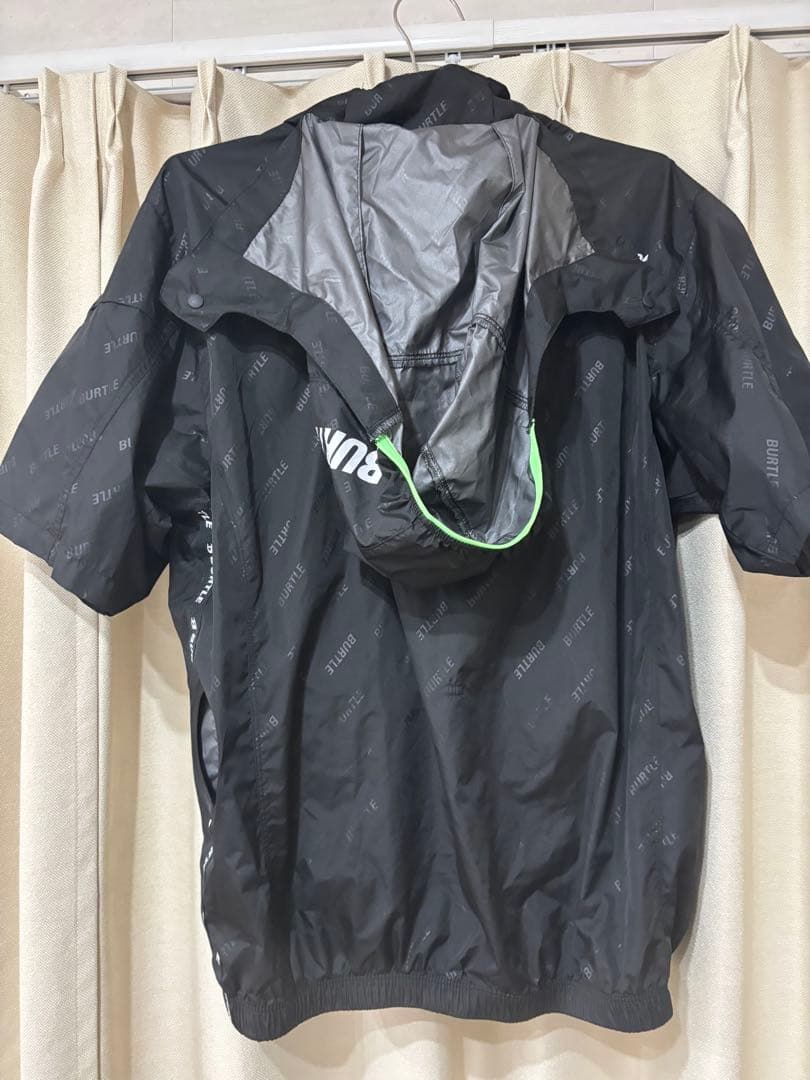 Burtle 空調服 ブラック ファン付き　サイズX L