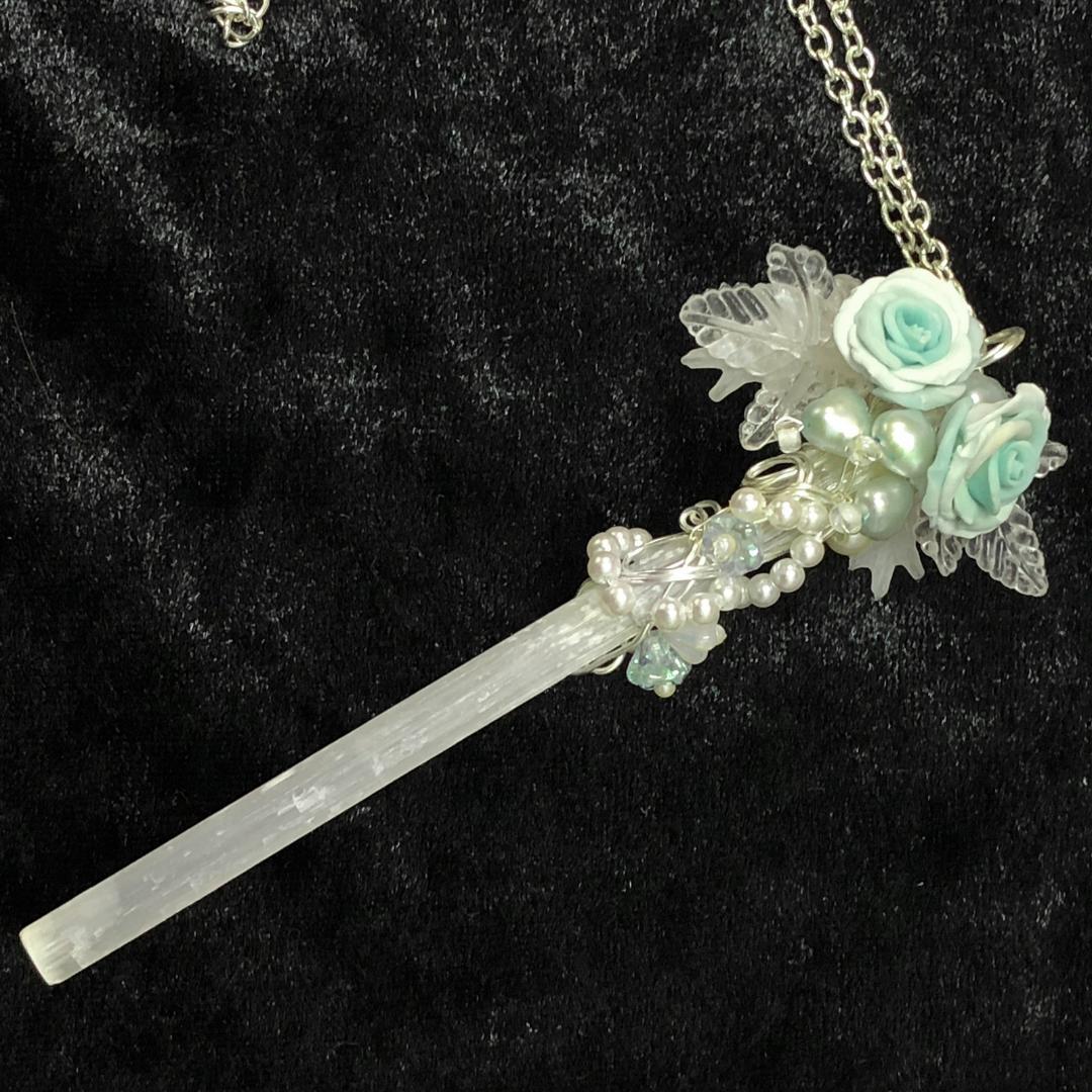 パワーストーンペンダント セレナイト 01