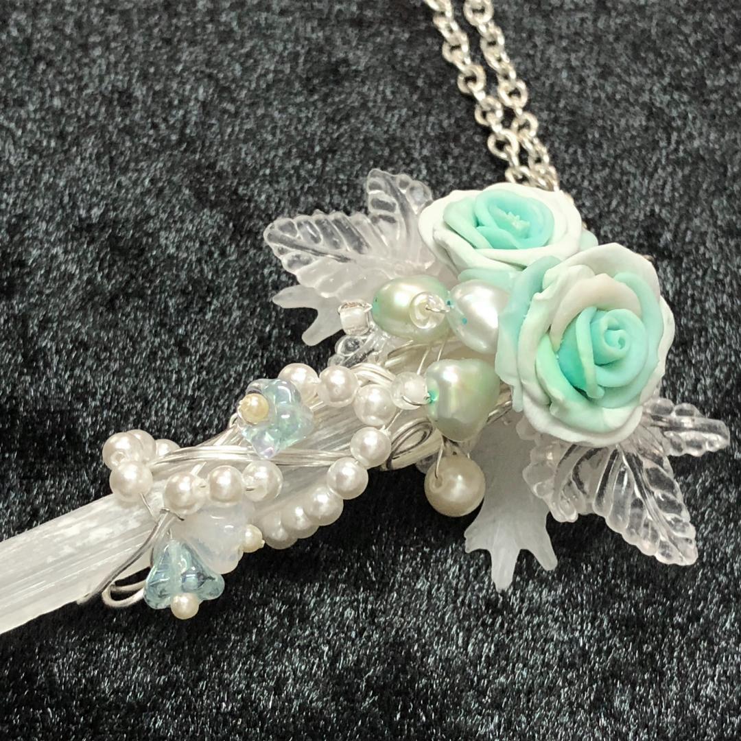 パワーストーンペンダント セレナイト 01