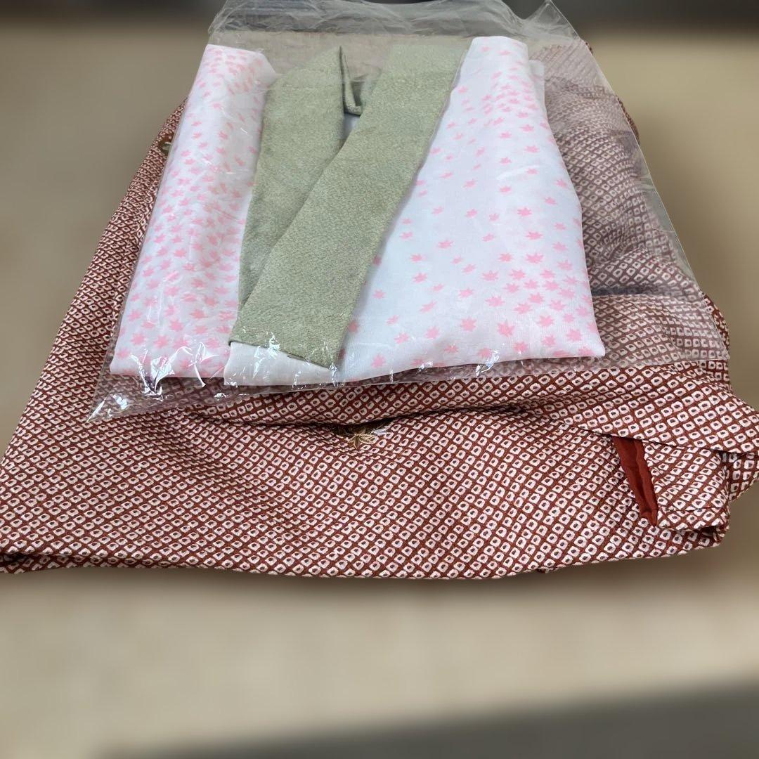 七五三　卒業式　正絹総絞り　着物