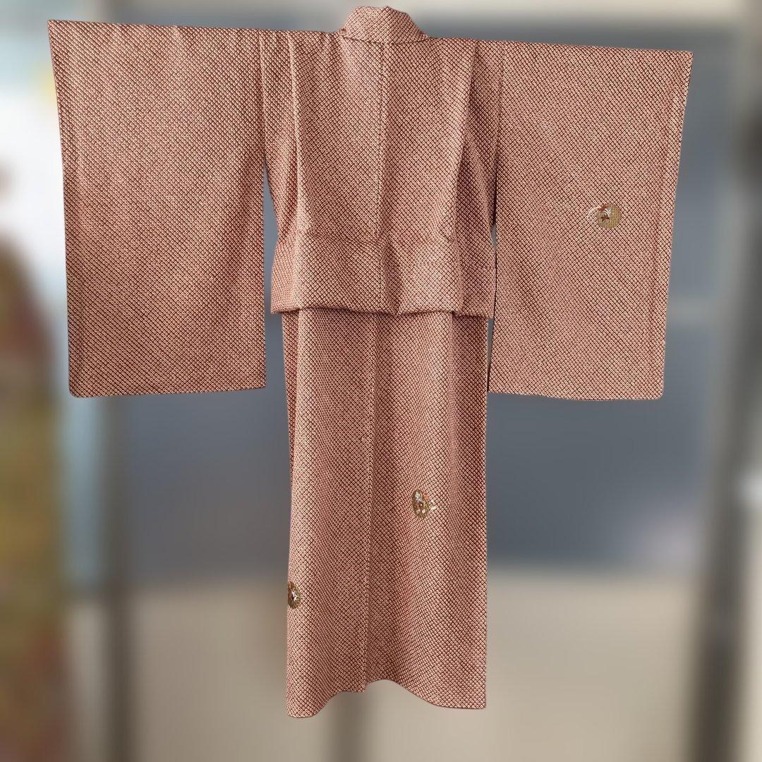 七五三　卒業式　正絹総絞り　着物