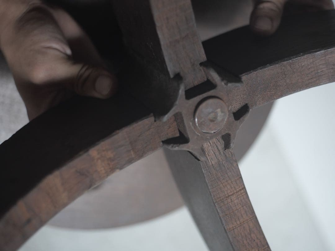 スツール　回転椅子　ドクターチェア　椅子　古家具　古道具　アンティーク　レトロ