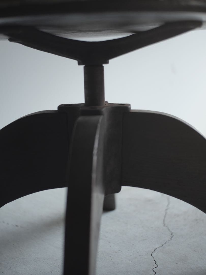 スツール　回転椅子　ドクターチェア　椅子　古家具　古道具　アンティーク　レトロ