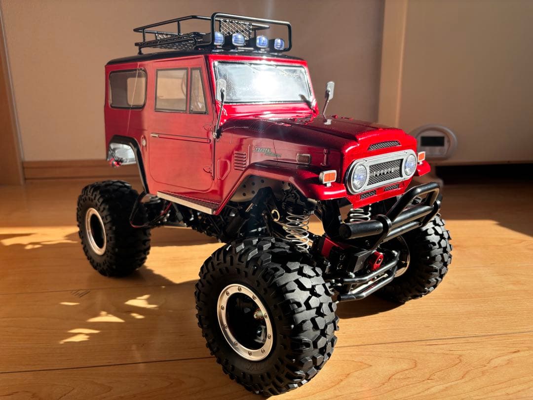 ま*き様 【新品！4WS！防水！】タミヤ CR-01 トヨタ ランクル40 フル