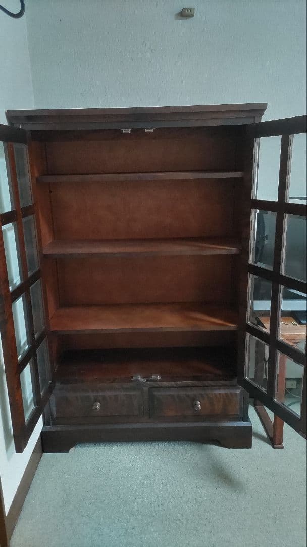 書棚（北海道民芸家具）