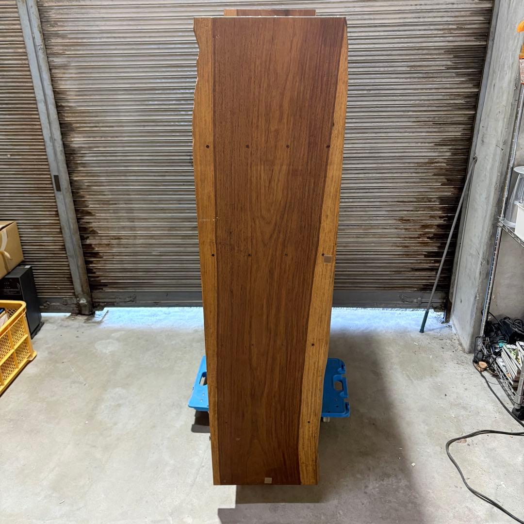 【福岡】ブビンガ Bubinga アフリカ産 高級広葉樹 本棚 アンティーク 棚