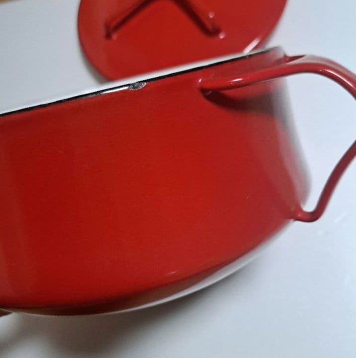 DANSKコベンスタイル　ホーロー　両手鍋