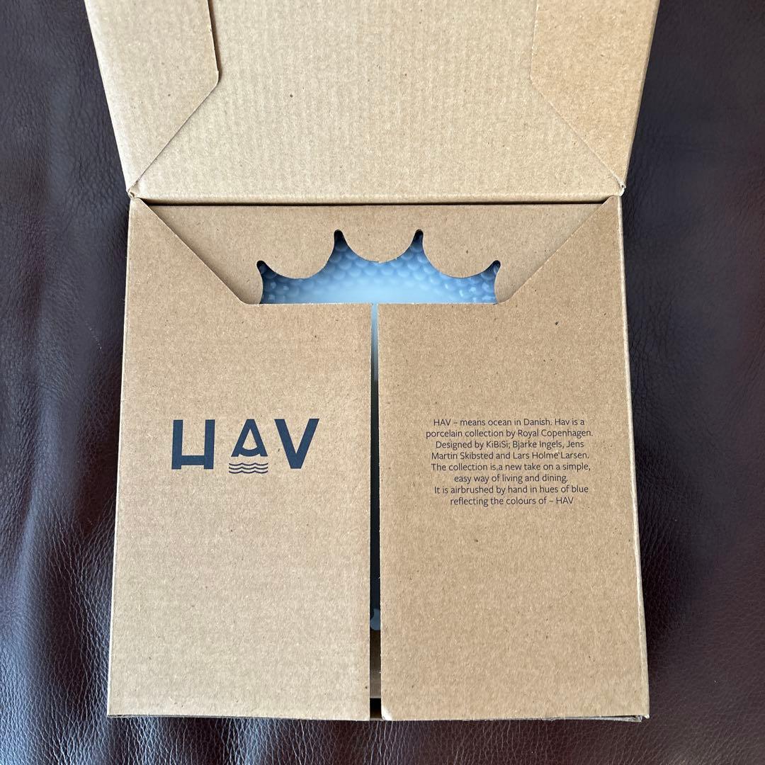 ロイヤルコペンハーゲン　HAV ハウ　17センチプレート