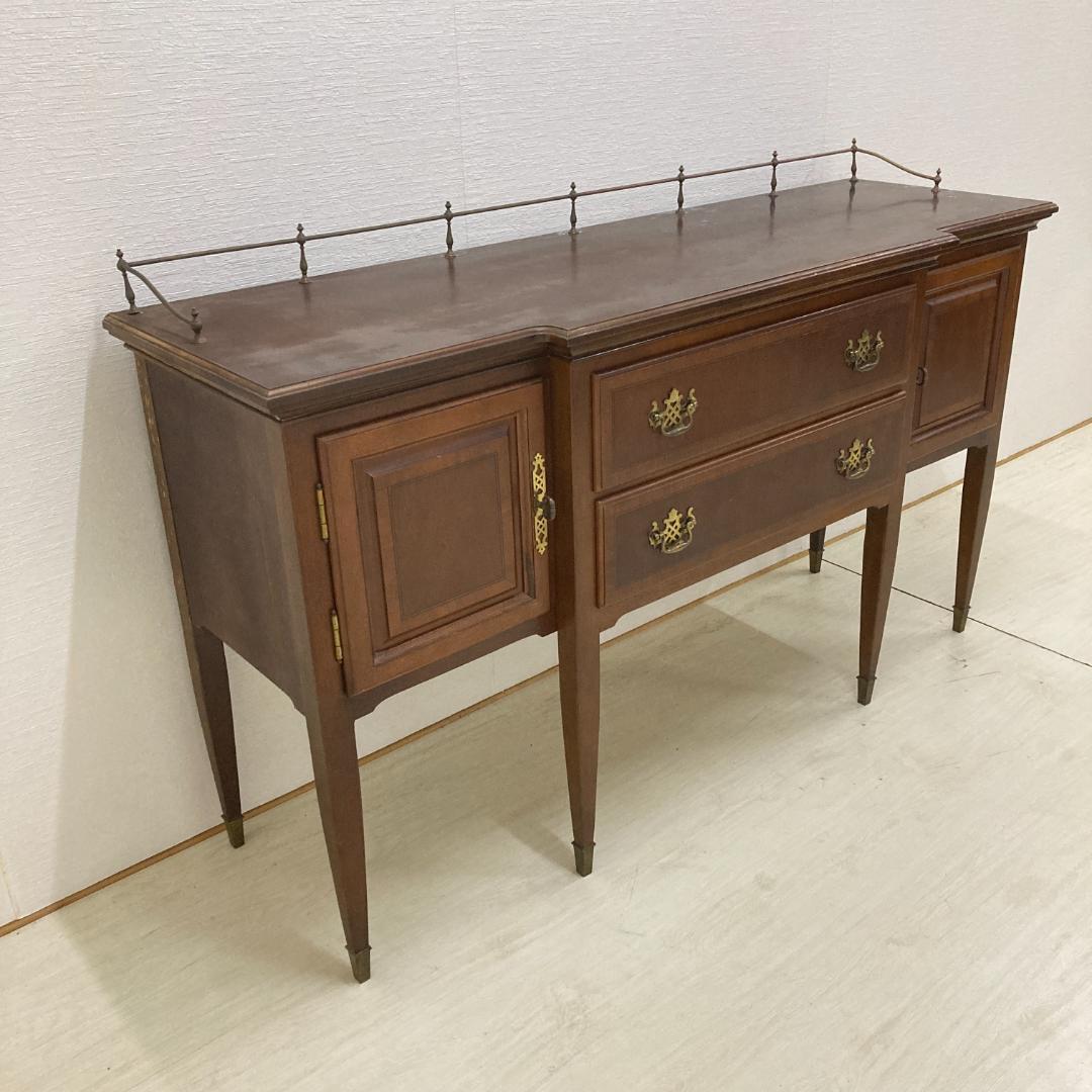 アンティーク　フェデラル様式デザイン　サイドボード　キャビネット