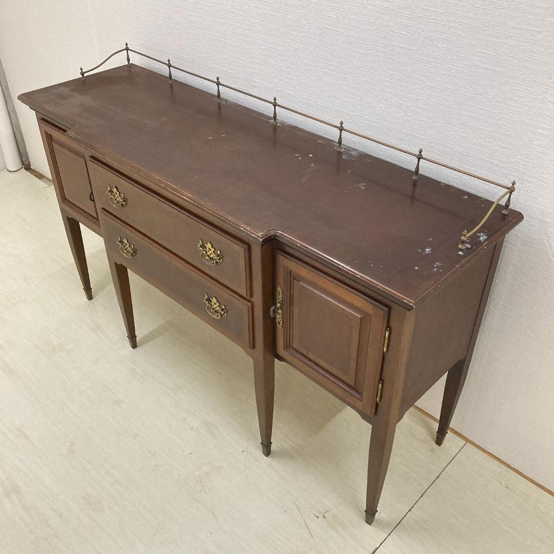 アンティーク　フェデラル様式デザイン　サイドボード　キャビネット