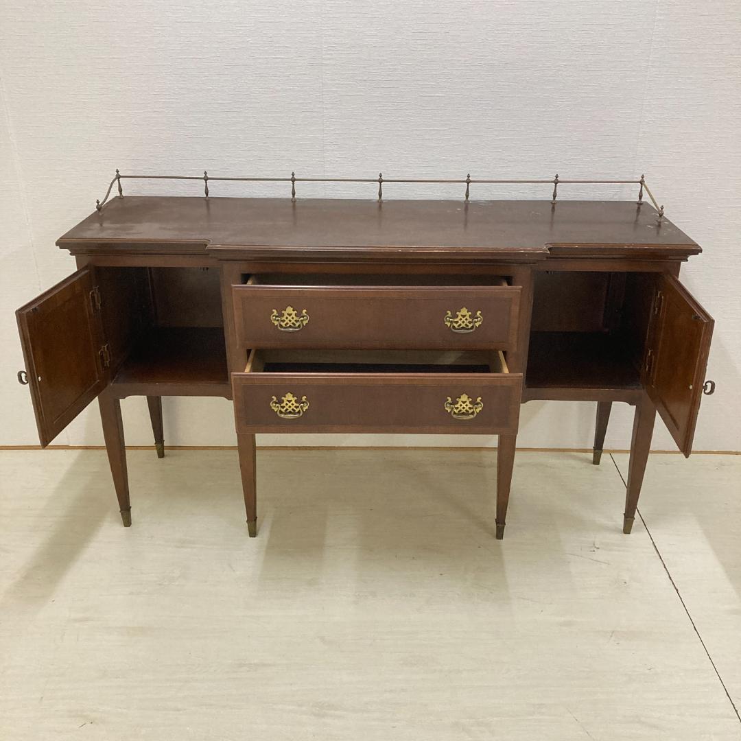 アンティーク　フェデラル様式デザイン　サイドボード　キャビネット