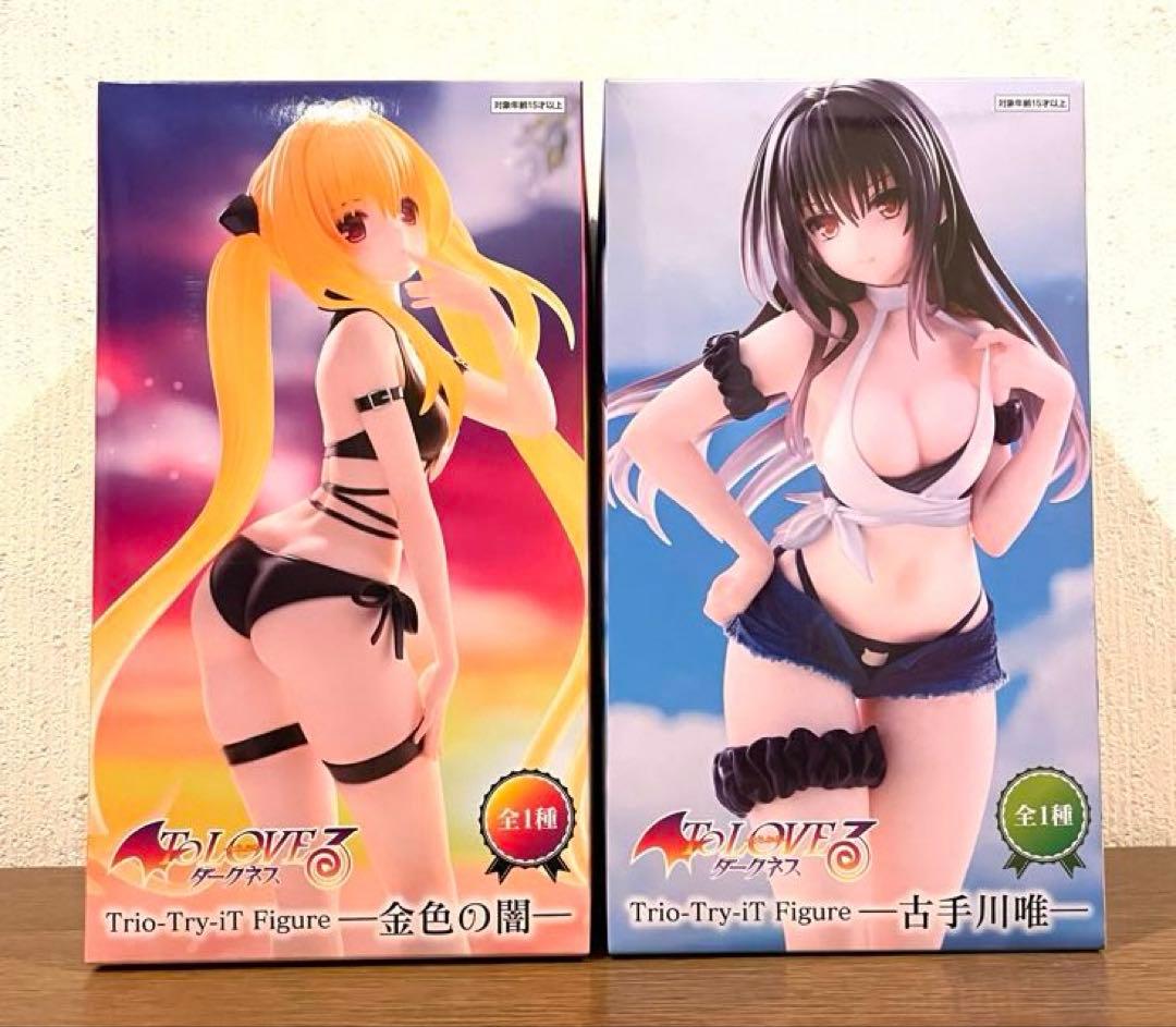 To LOVEる ダークネス 金色の闇 古手川唯 フィギュア セット - メルカリ