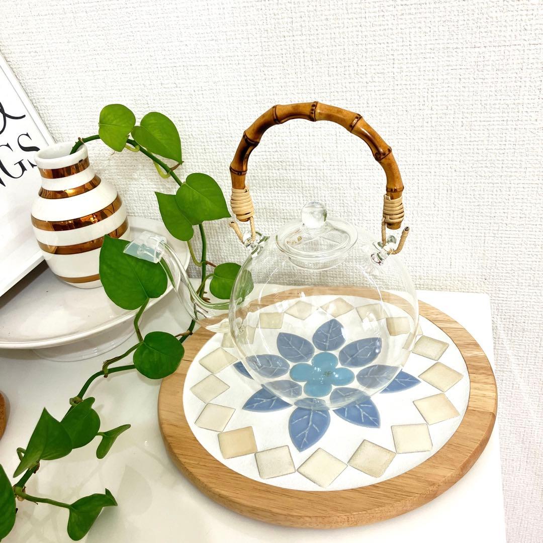 ❁⃘ flowerタイルトレー《hanayuki》