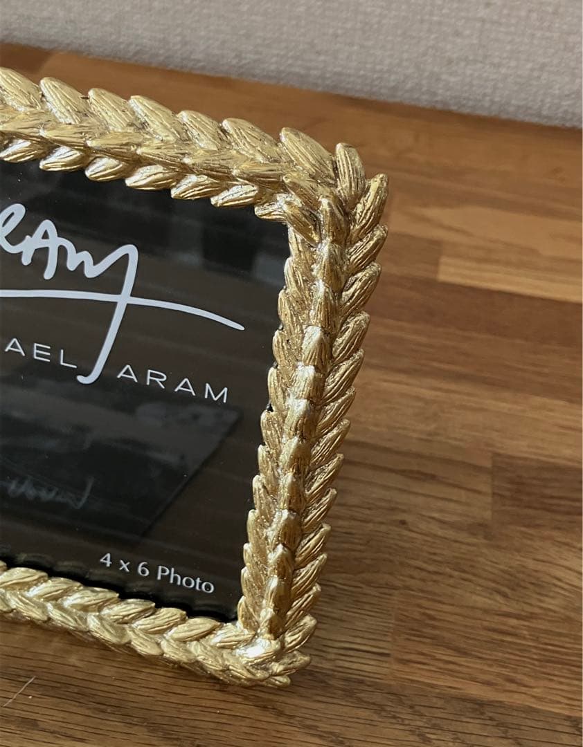 MICHAEL ARAM フォトフレーム ゴールド マイケルアラム 写真たて