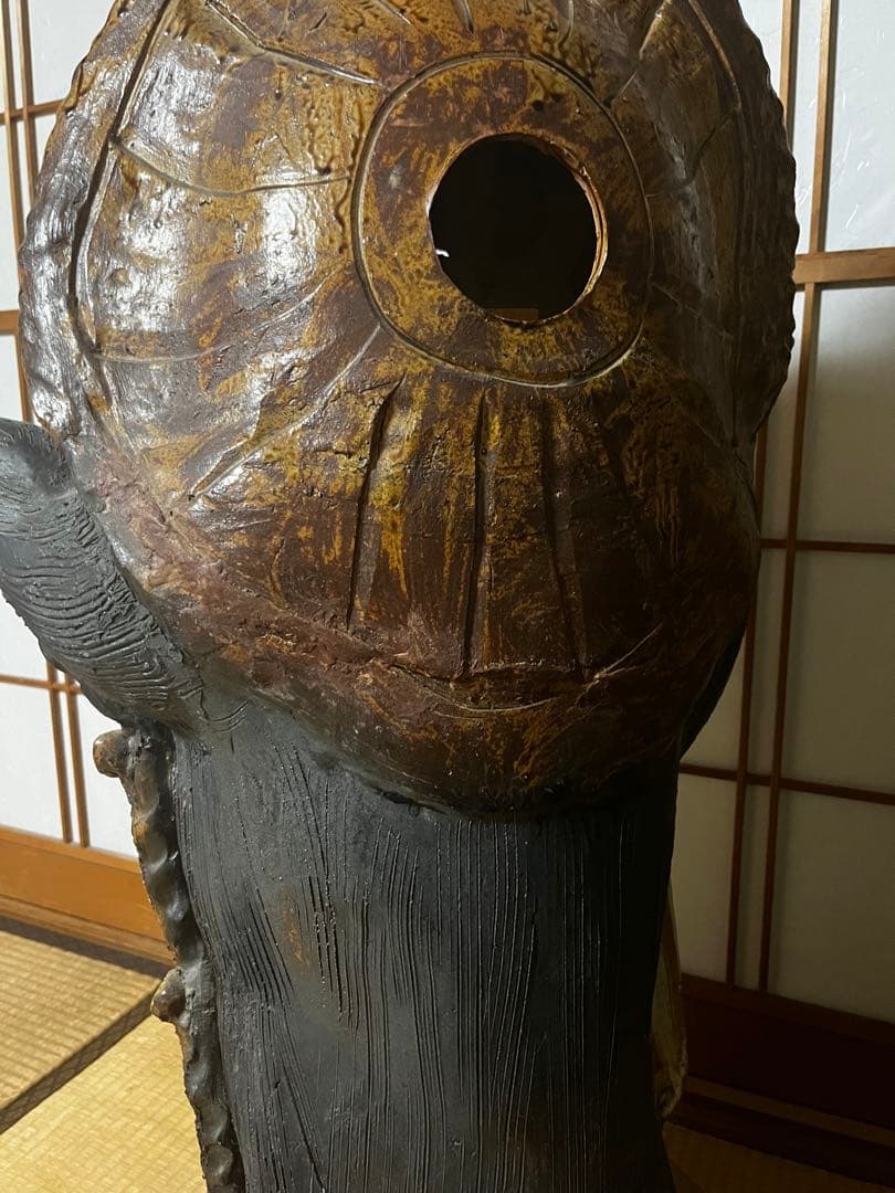 超特大‼️ レア　希少品　信楽焼　開運　八方縁起　たぬきの置物