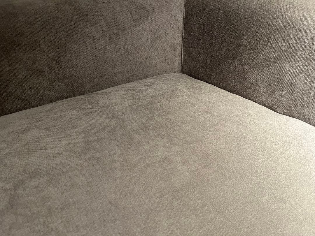 Francfranc メーネ カウチ 2 L ライトグレー（W815）