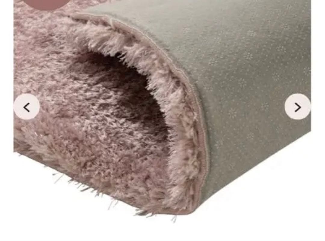 新品　Francfranc 低反発　カステラグ　S 1400×1000 ピンク