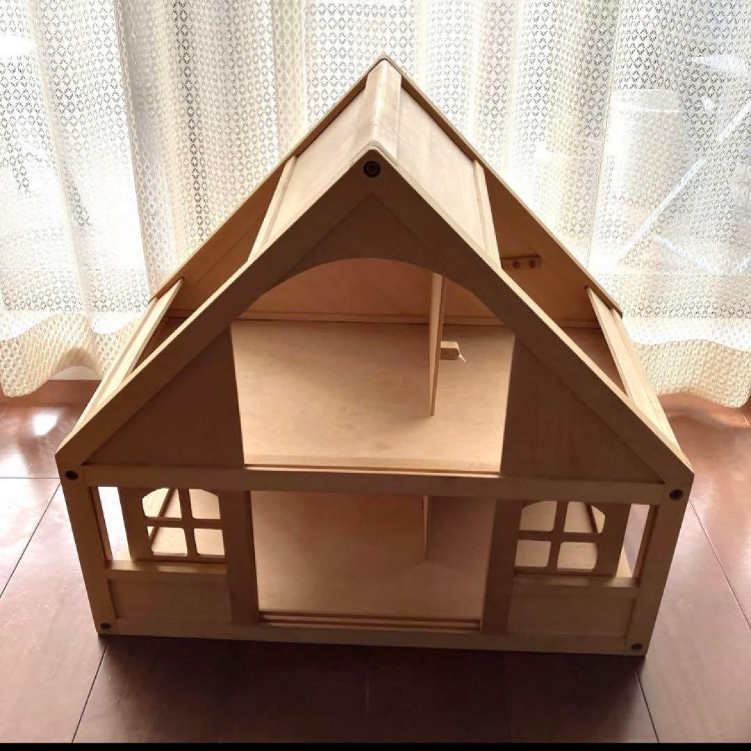 ボーネルンド 廃盤 貴重 大きな 白木のドールハウスのみ - メルカリ