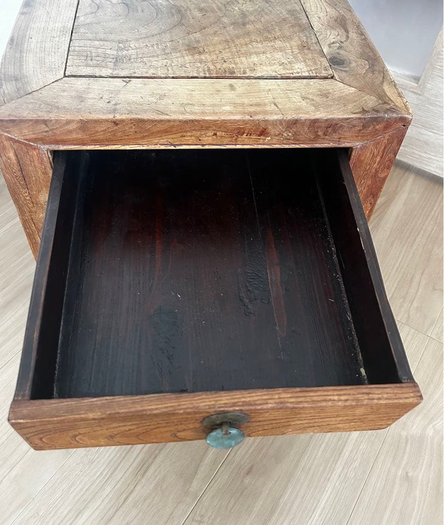 【着払い】東南アジアビンテージ家具 花台 腰掛け