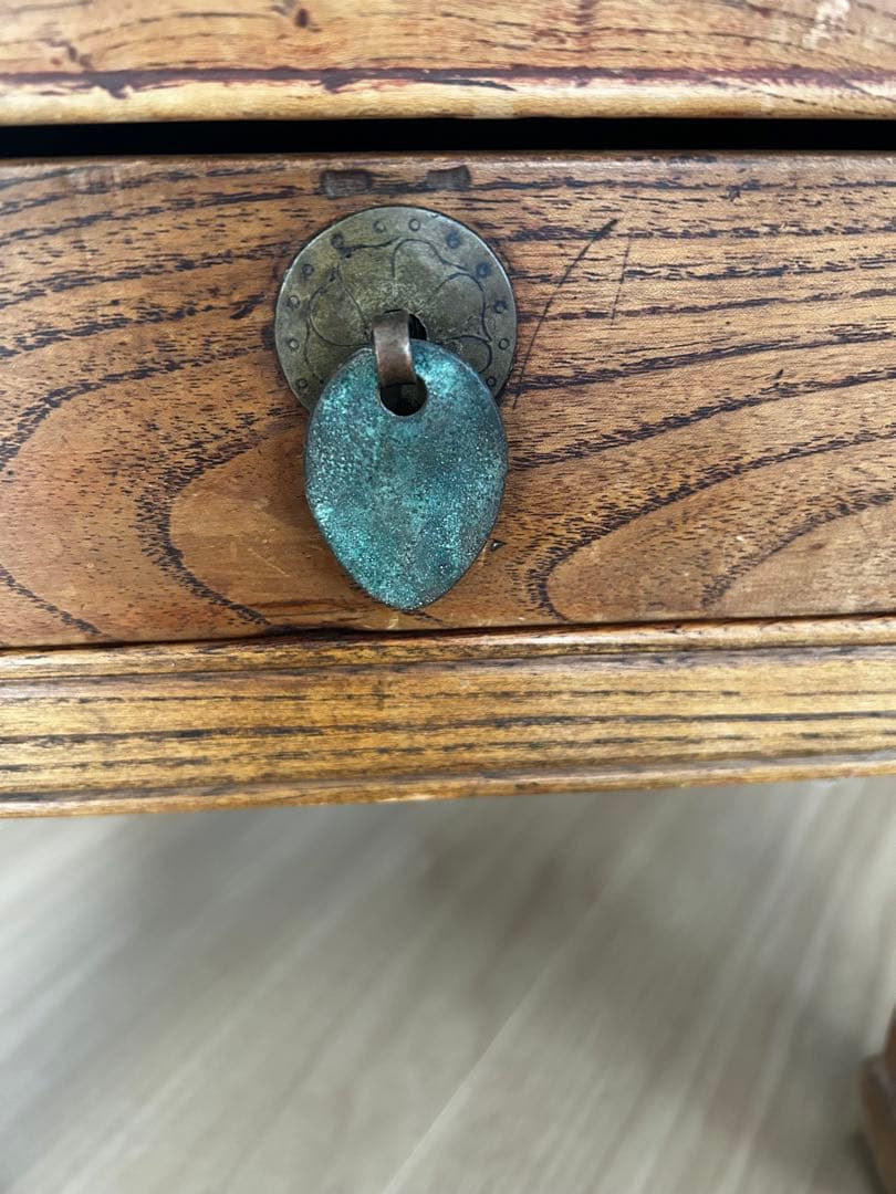 【着払い】東南アジアビンテージ家具 花台 腰掛け