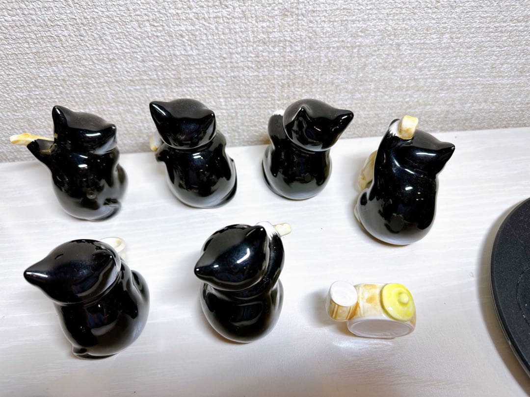 黒猫の楽団　10体+1 楽器　セブンコーポレーション