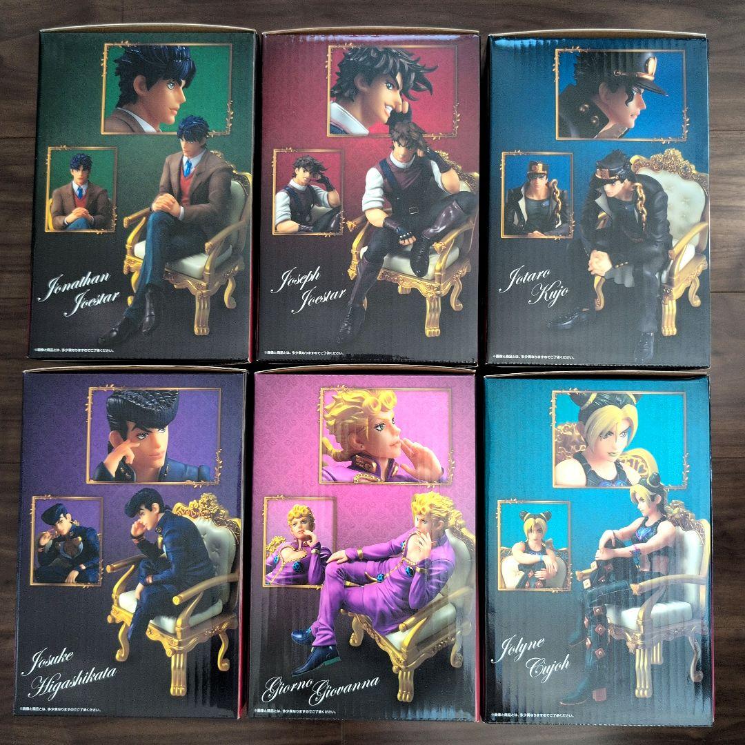 【未開封】ジョジョの奇妙な冒険 一番くじ ジョジョワールド ABCDEF コンプ