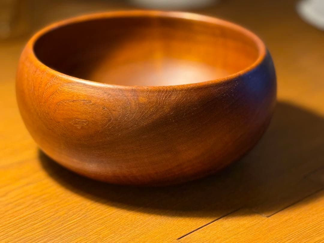 カイボイスン　チーク　ボウル　Kay Bojesen デンマーク ビンテージ