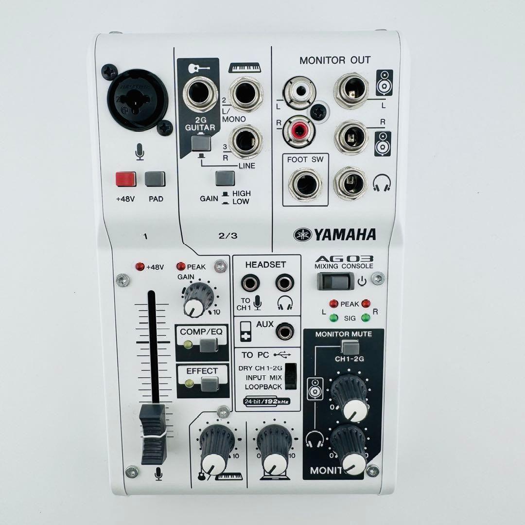 YAMAHA AG03 オーディオインターフェース MIXING CONSOLE
