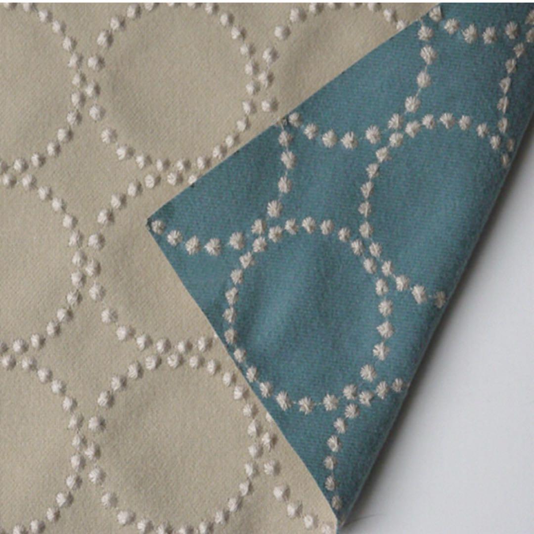 ミナペルホネン スツール タンバリン 丸脚 【エクリュ/ライトブルー】 椅子