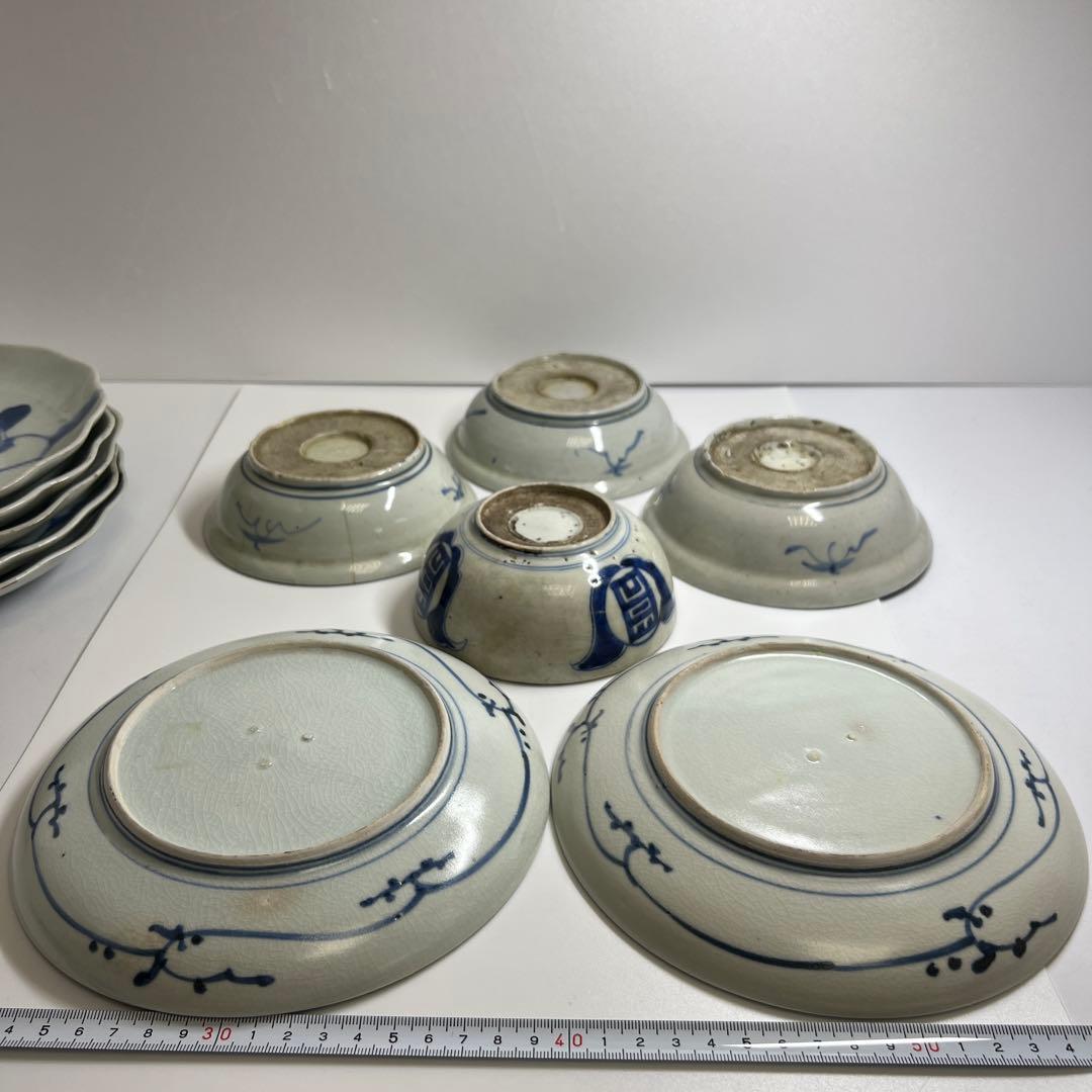 古伊万里色々　幅約12~21㎝　東Y7-1022③タニコ