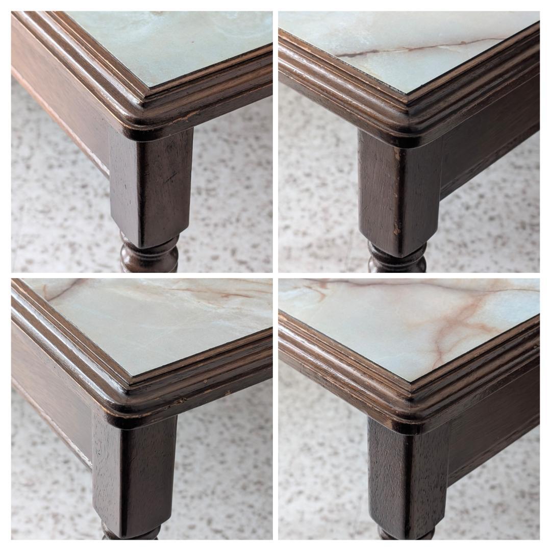 50-70s ビンテージ マルニ 大理石柄 テーブル ミッドセンチュリー 希少