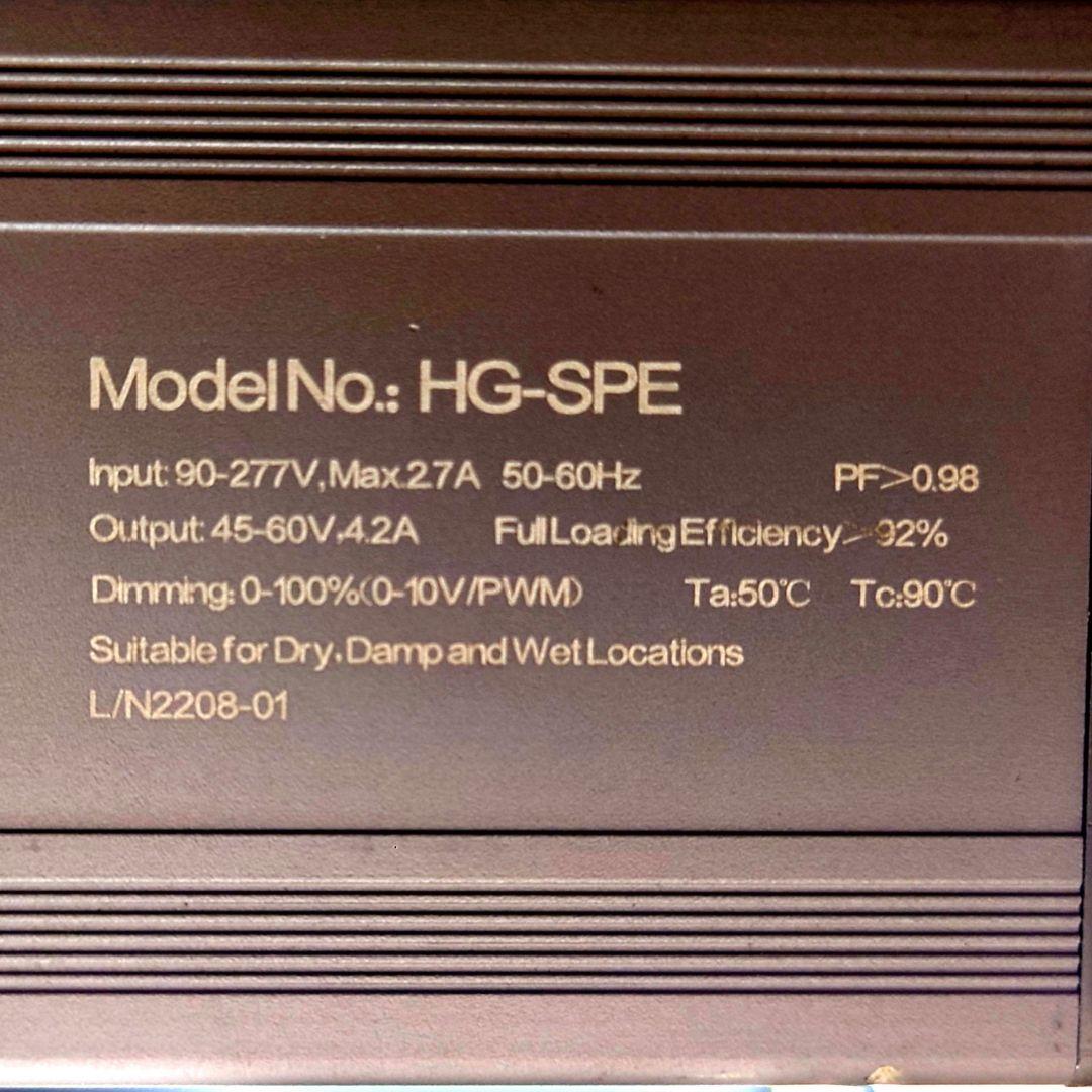 リ*ー様 植物育成LED　HG-SPE：Helios Green LED SPE