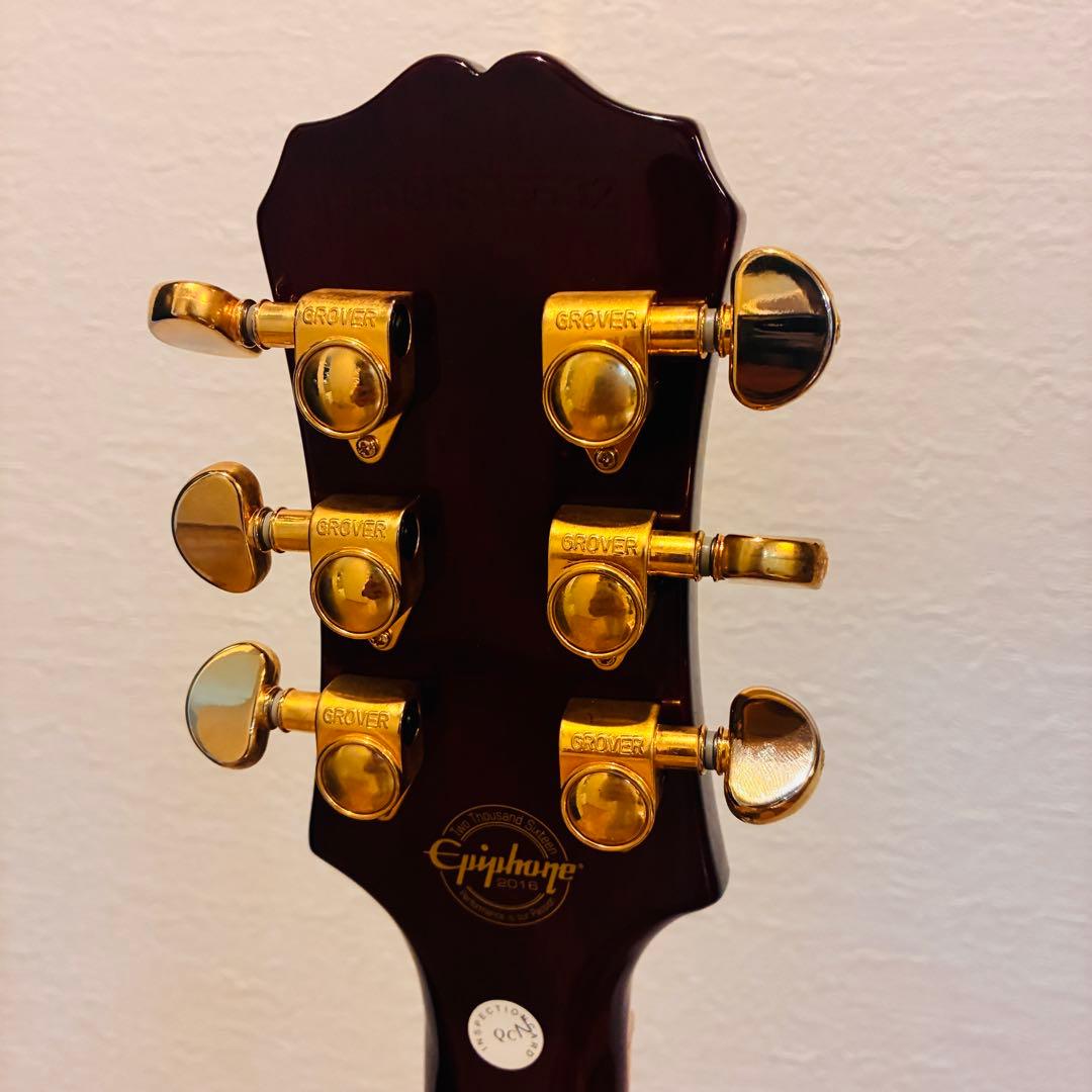 希少 エピフォン Les Paul Custom PRO GROVERギター - メルカリ