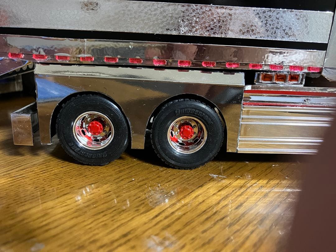 デコトラダンプ、1/32スーパーグレートデカ箱ダンプ、完成品