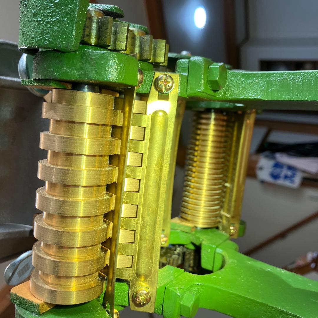 【A sa】小野式製麺機1号型　両刃 2.2mm&6.3mm 箱付き