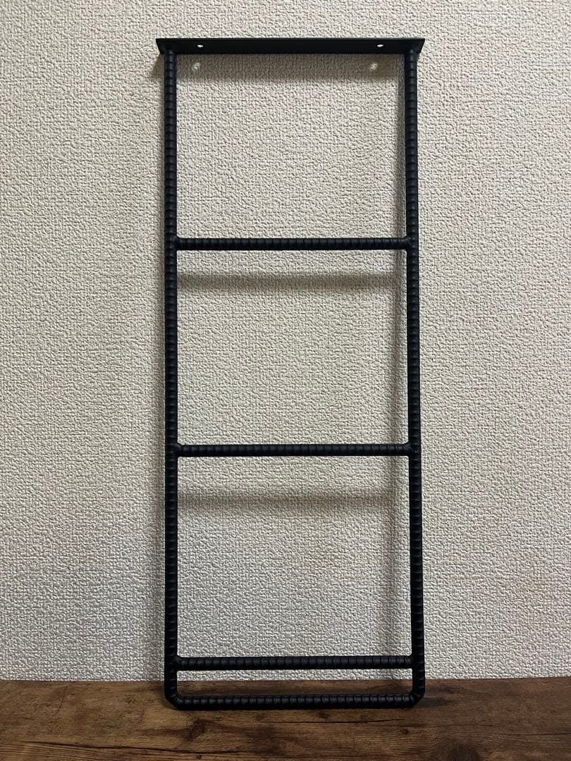 アイアン吊り棚ブラケット　アイアンシェルフ　 高さ53cm 2本セット