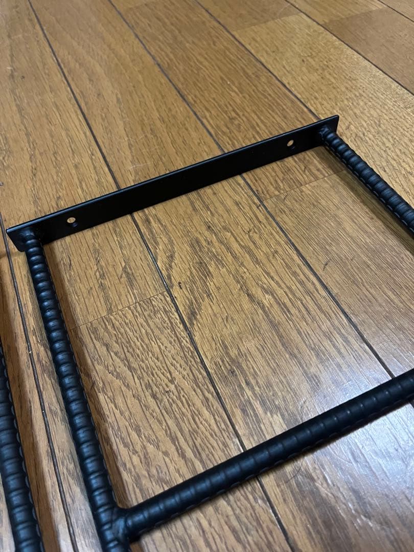 アイアン吊り棚ブラケット　アイアンシェルフ　 高さ53cm 2本セット