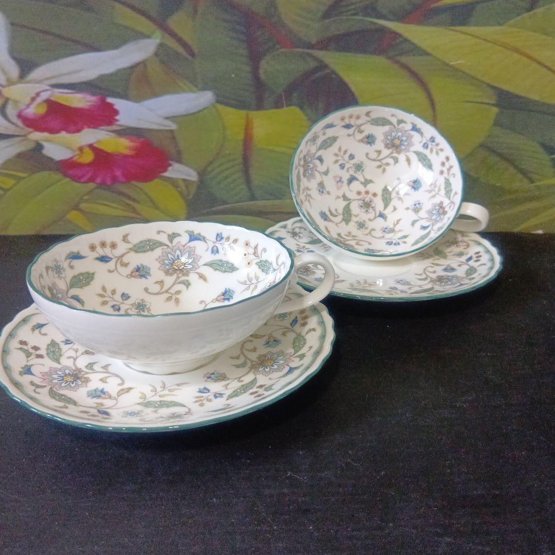 ❤ Noritake カリフパレス ティーカップセット＋ ケーキ皿2枚サーバ付き
