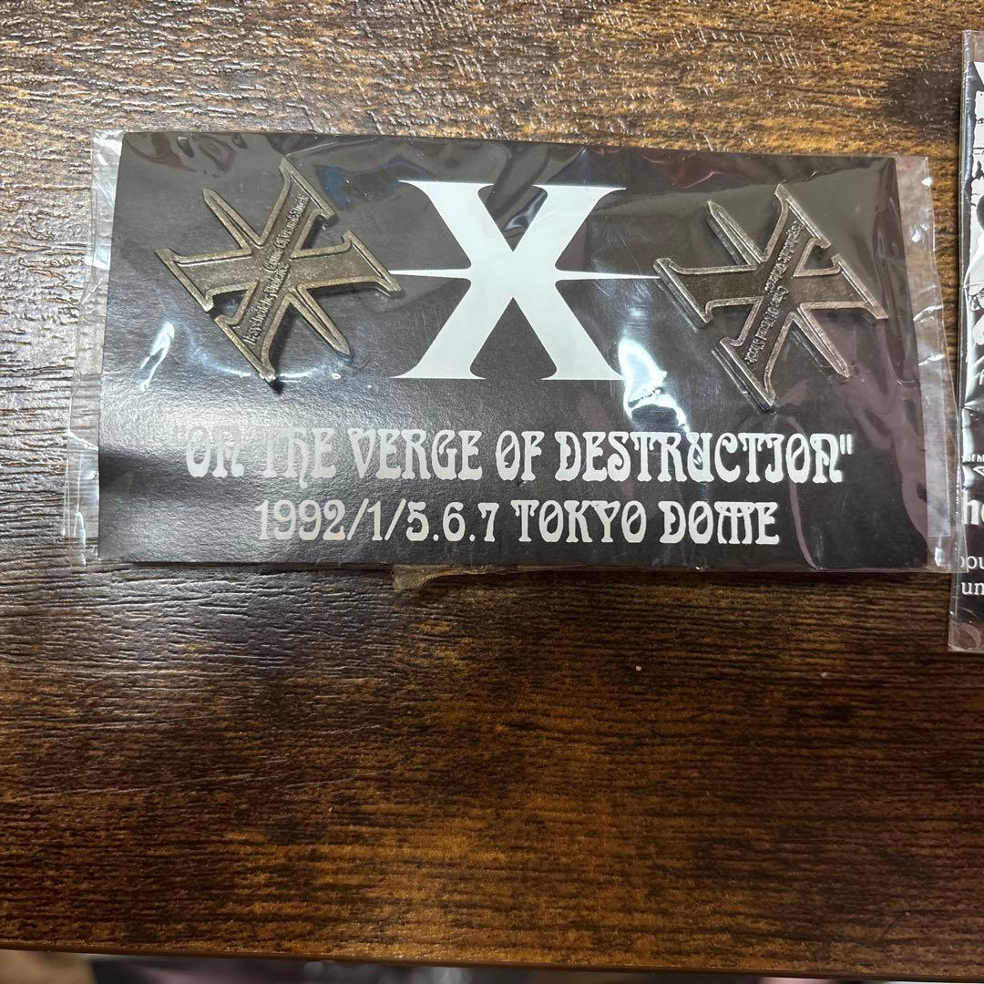 X JAPAN バッジ ピンバッジ セット - メルカリ