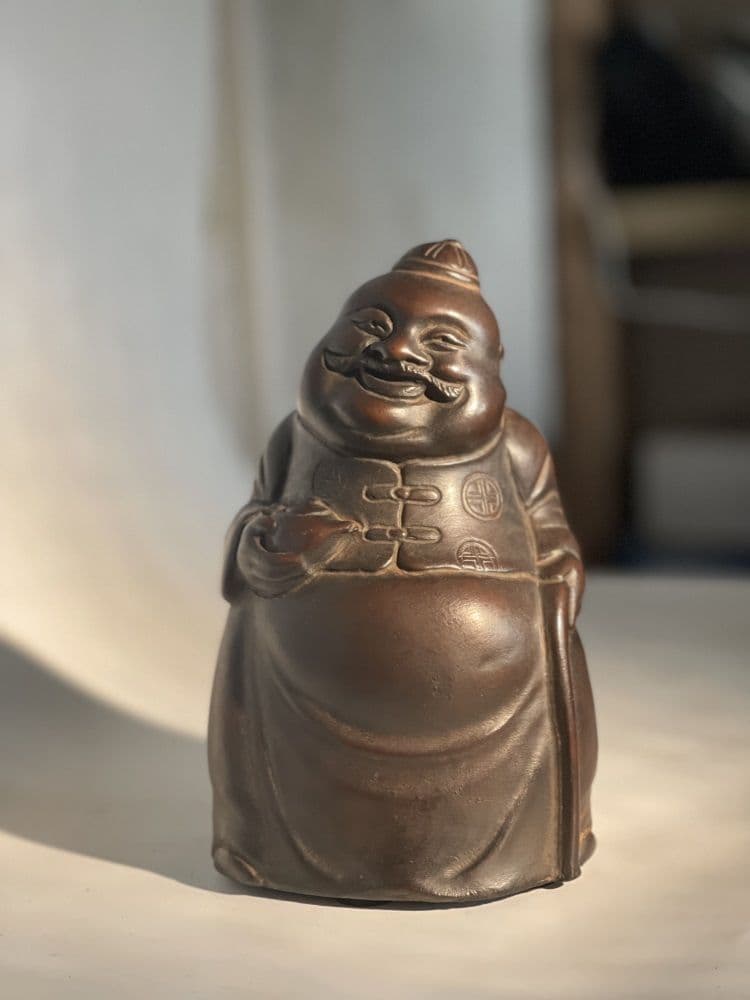 石像 彫刻 地主様 茶室 客間 玄関 装飾品 工芸品 置物