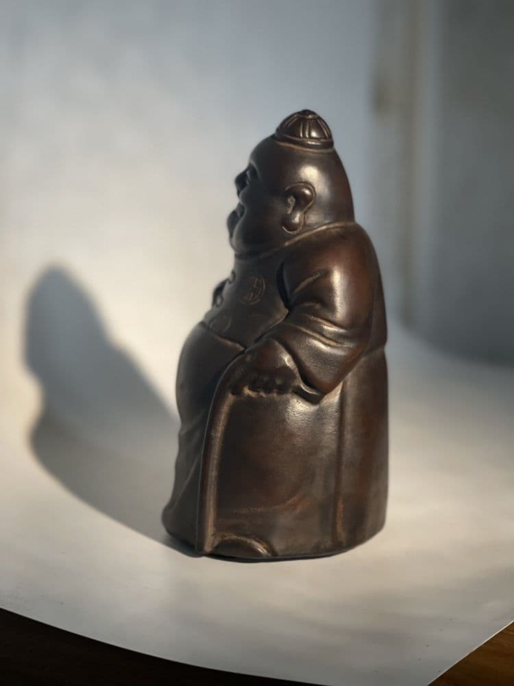 石像 彫刻 地主様 茶室 客間 玄関 装飾品 工芸品 置物