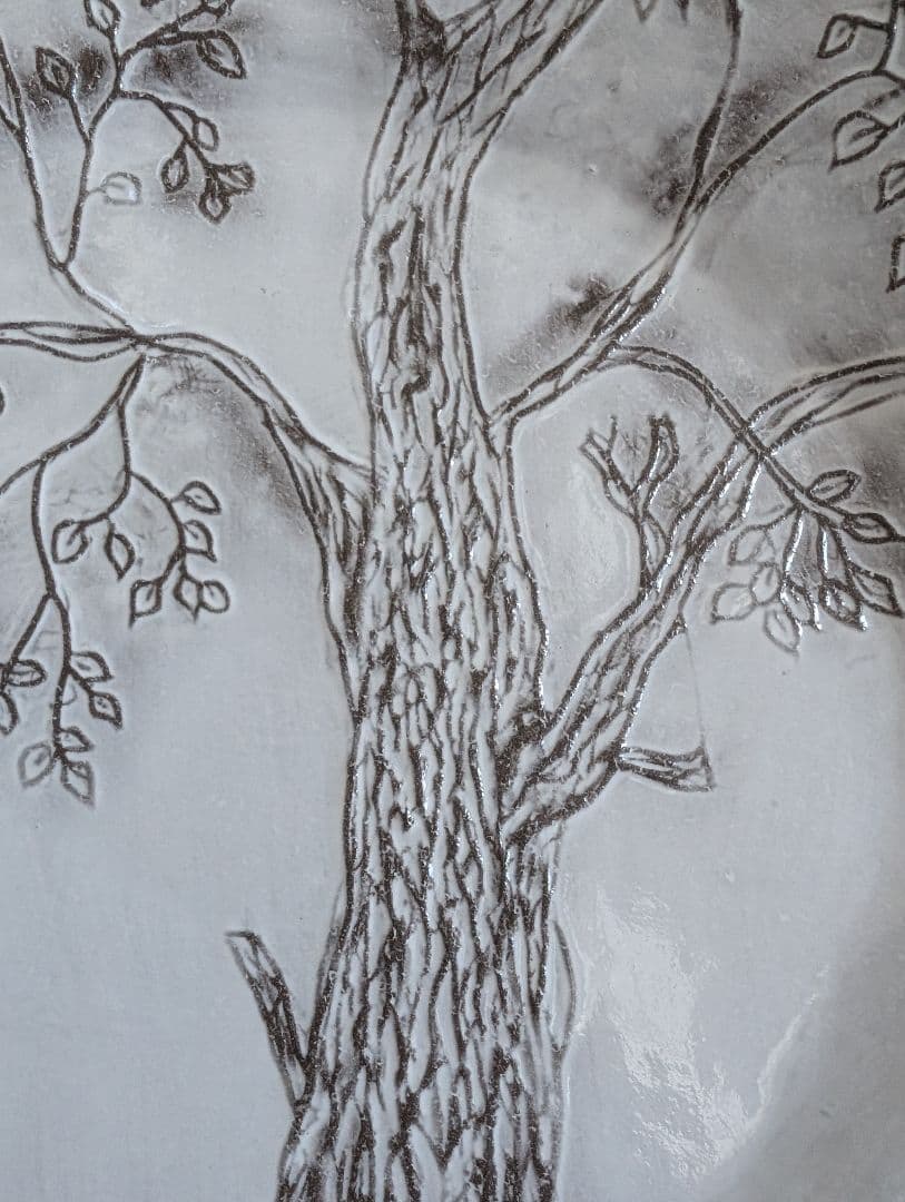 アスティエ・ド・ヴィラット セツコ プレート 大きな樹