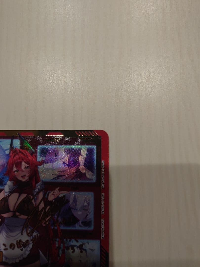 ユニオンアリーナ NIKKE PcSR レッドフード星3箔押しサイン - メルカリ