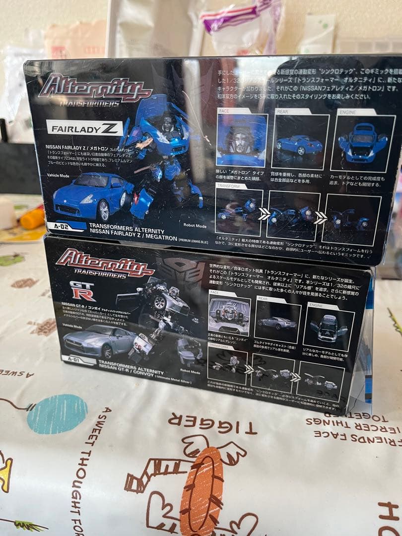 トランスフォーマー オルタニティ 日産FAIRADY Z GT-R ミニカー3類