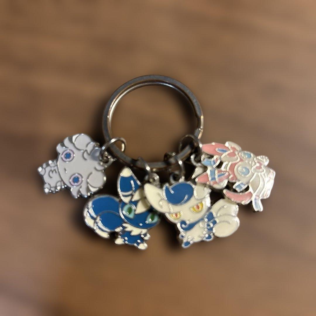 ニンフィアドール 4連キーホルダー 「ポケットモンスター」 ポケモン